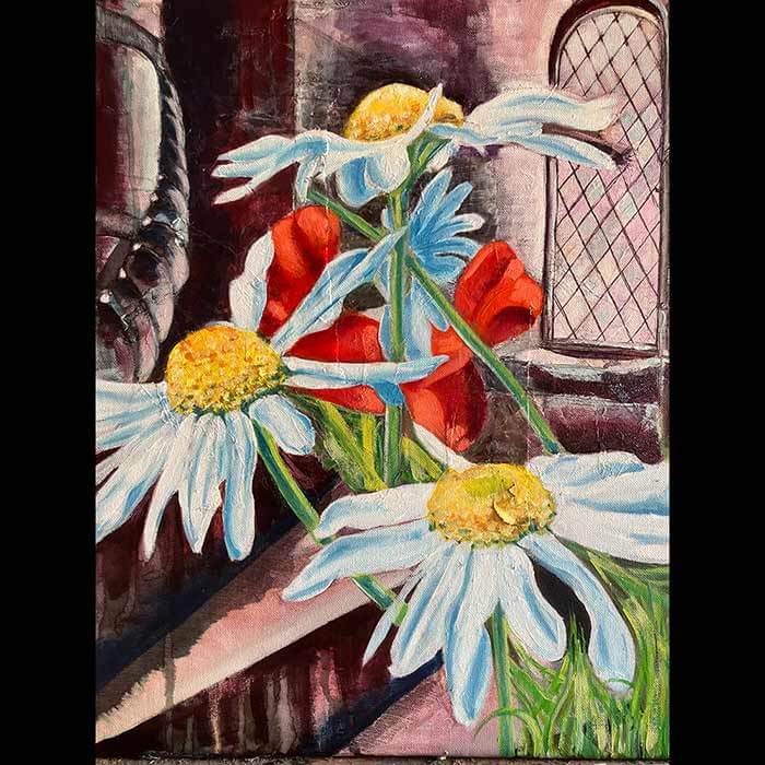 Daisies at the Tower of London - thumbnail image