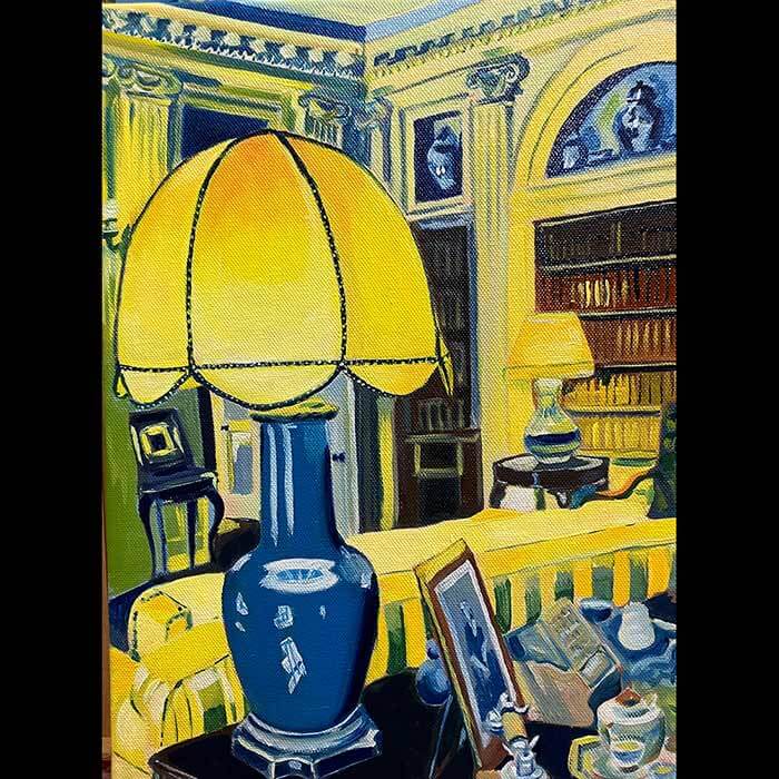 The Study at Polesden Lacey House in Surrey - thumbnail image